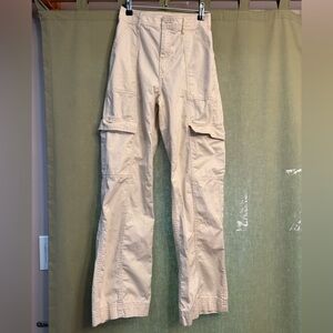 Abercrombie & Fitch Women's Tan Cargo Pants